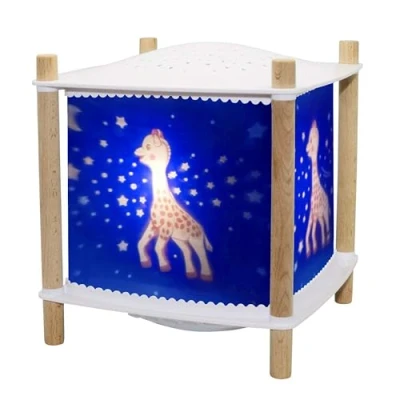 Afbeelding van Trousselier 6061BL Magische lantaarn, 2.0, Bluetooth, Sophie die giraffe, hout, kunststof