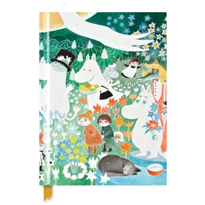 Afbeelding van Luxury Sketch Books Moomin: Dangerous Journey (Blank Book)
