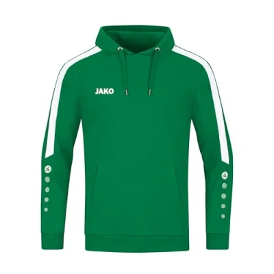 Afbeelding van Sweater met kap Power Sportgroen / XXL