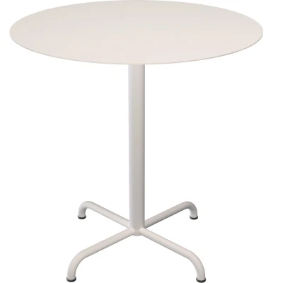 Afbeelding van Houe Pico tuintafel Ø74 Muted white, 4 ster onderstel