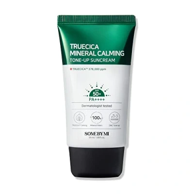 Afbeelding van SOME BY MI Truecica Mineral Calming Suncream Zonnebrandcrème, Maat: 50 ml, Black