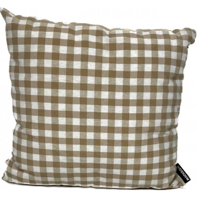 Afbeelding van Madison sierkussen 45x45 cm Taupe/White