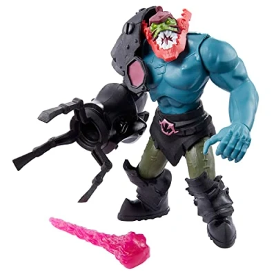 Afbeelding van ​He Man en the Masters of Universe Trap Jaw Actiefiguur met krachtige aanvalsbeweging accessoire, geïnspireerd op de MOTU Netflix Animatieserie, verzamelspeelgoed (14 cm) vanaf 4 jaar, HBL69