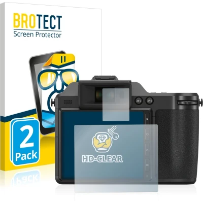 Afbeelding van BROTECT Screenprotector voor Fujifilm X H2 Folie Beschermfolie transparant (2 Stuks)