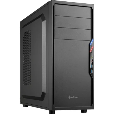 Afbeelding van Sharkoon VS4 V Midi tower PC behuizing Zwart