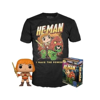Afbeelding van Funko Pop! He Man Tee with Pop #991 Masters of the Universe