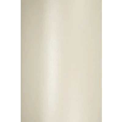 Afbeelding van Netuno 10 vellen parel melk decoratief karton A5 210x148mm 250g Majestic Milk glanzend metallic effect voor bruiloft verjaardag doop kerst uitnodigingen