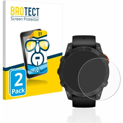 Afbeelding van BROTECT (2 Stuks) Schermbeschermer voor Garmin Fenix 7 Pro Solar (47 mm) Screen Protector Transparant