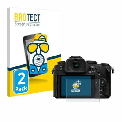 Afbeelding van BROTECT Screenprotector voor Panasonic Lumix DC G97 Folie Beschermfolie matte (2 Stuks)