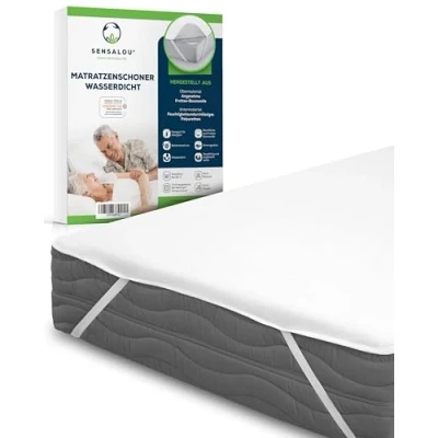 Afbeelding van Sensalou Incontinentie vochtbescherming 80x180 matras waterdicht 2X Set