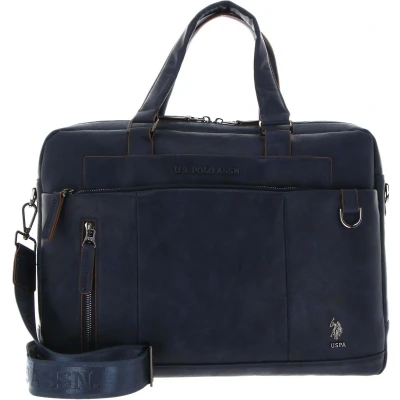 Afbeelding van U.S. POLO ASSN. Business tas Laptoptas met laptopvak Cambridge Bag Navy Blauw