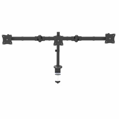 Afbeelding van StarTech.com Triple monitor arm tot 24 eenvoudige hoogteinstelling staal