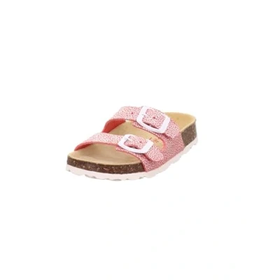 Afbeelding van Superfit Pantoffels voor kinderen, Maat: 24, Pink/weiß Imitatieleer/ textiel