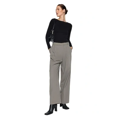 Afbeelding van Trendyol TWOAW24BZ00166 Volwassenen Vrouwen Blouse Zwart M