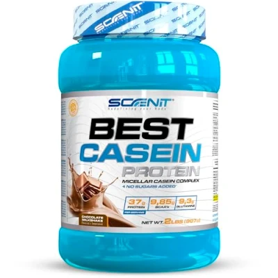 Afbeelding van Best Casein proteïne, caseina, micellaire caseïne, langzame assimilatatie, caseïne eiwit, vrijgave, 908 g (chocolade)