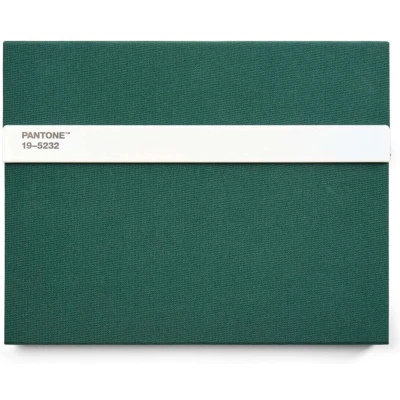 Afbeelding van Copenhagen Design Notitieboek met Potlood Dark Green 567 C Papier Groen