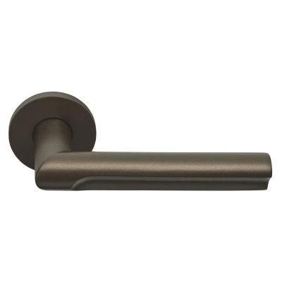 Afbeelding van Formani Deurkruk David Rockwell ECLIPSE DR103 G geveerd op rozet brons
