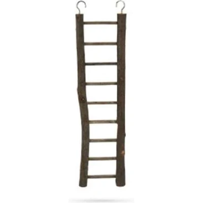 Afbeelding van Beeztees Zi Ladder Vogelspeelgoed Hout 9 treden 38x7 cm