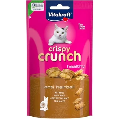 Afbeelding van Vitakraft Crispy Crunch Kattensnack Anti Haarbal 1 x 60 gr