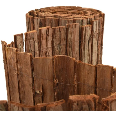 Afbeelding van vidaXL Hekpaneel Bruin Hout 400 x 180 cm Duurzaam Tuinhek