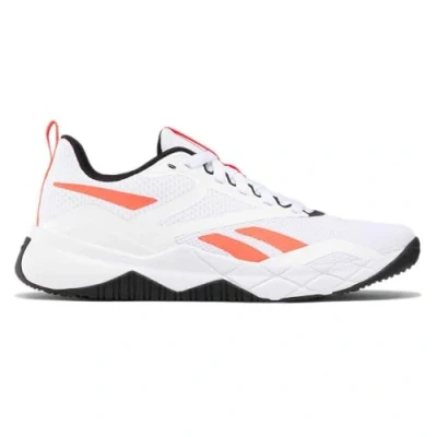 Afbeelding van Reebok NFX Trainer Trainingsschoen, Dames, Maat: 37, Footwear white/orange/core black Textiel/ synthetisch