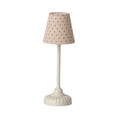 Afbeelding van Maileg poppenhuis vloerlamp dark powder 14 cm