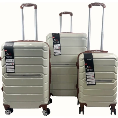 Afbeelding van Libiao A07 Kofferset 3 Delig 85l &amp; 50l 30l Wit