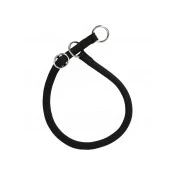 Afbeelding van Adori Sliphalsband Rond Met Stop Zwart Hondenhalsband 70x1.3 cm