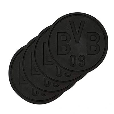 Afbeelding van Borussia Dortmund BVB siliconen onderzetters (4 stuks)