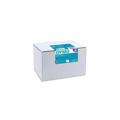 Afbeelding van Dymo 13186 (S0722420) Etiket Zwart op wit (54 mm x 101 mm) 12 rollen