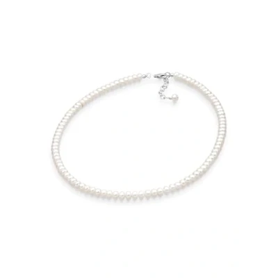 Afbeelding van Elli dames nobel klassiek met zoetwater gekweekte parels in 925 sterling zilver