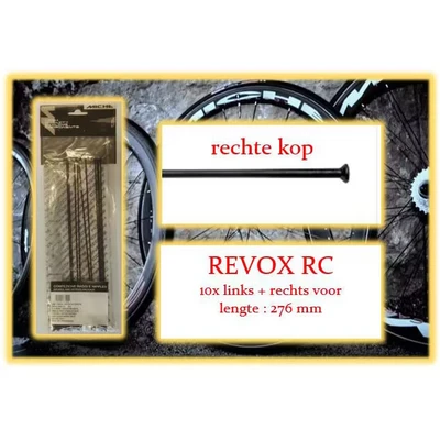 Afbeelding van Miche Spaak+nip. 10x LV+RV REVOX RC draadvelg