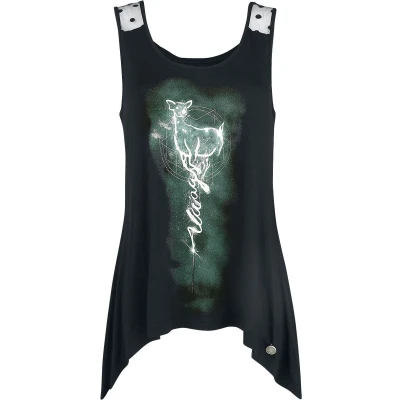 Afbeelding van Harry Potter Always Top zwart S Viscose Fan merch, Film