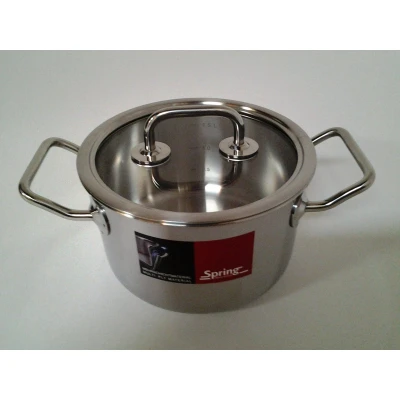 Afbeelding van Spring Brigade kookpot 16 cm hoog met glas deksel
