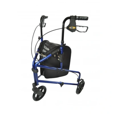 Afbeelding van 3 wiel Rollator Blauw