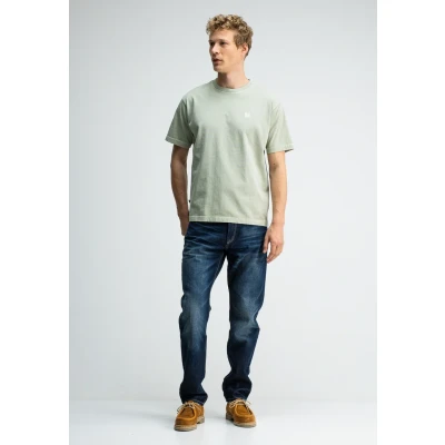 Afbeelding van Butcher of Blue S/S ARMY Tshirt basic, Heren, Maat: XL, Dk. delphi green