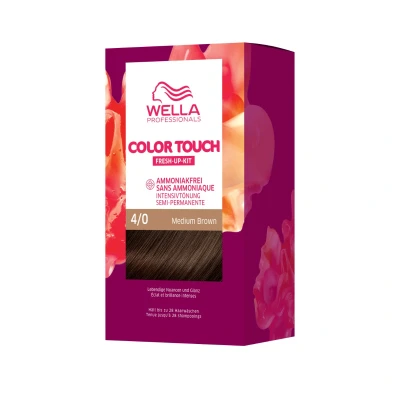 Afbeelding van Wella Professionals Color Touch Kit 4/0 Bruin