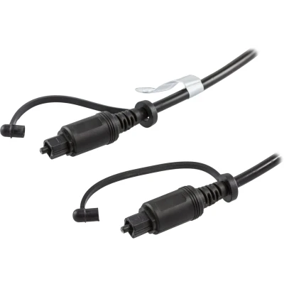 Afbeelding van Deltaco TOTO 3, Toslink zwart audio kabel, 3m