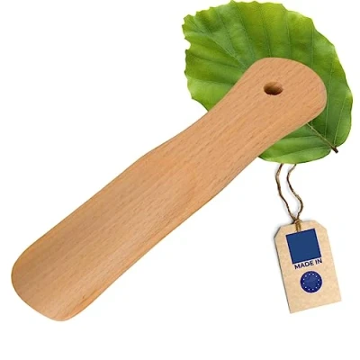 Afbeelding van Hofmeister Holzwaren houten schoenlepel geolied (15 cm)