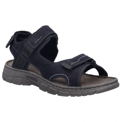 Afbeelding van Josef Seibel Outdoorsandalen, Heren, Maat: 40, Indigo kombi Leer