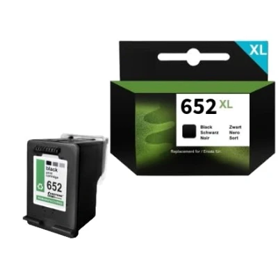 Afbeelding van Eurotone Inktcartridge compatibel met HP 652 DeskJet Ink Advantage 3789, vervangt BK Black OfficePro Edition