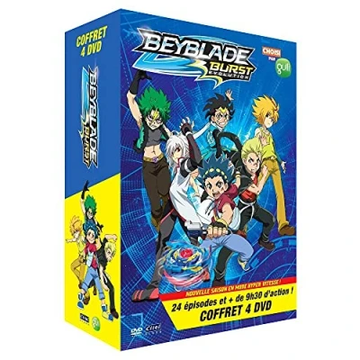 Afbeelding van Beyblade Burst Coffret 4 DVD Vol.1 à
