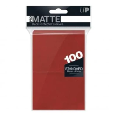 Afbeelding van Deck Protectors Matte Red (100 stuks)