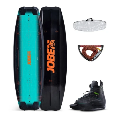Afbeelding van Jobe Logo Wakeboard + Maze Bindingen Zwart 138