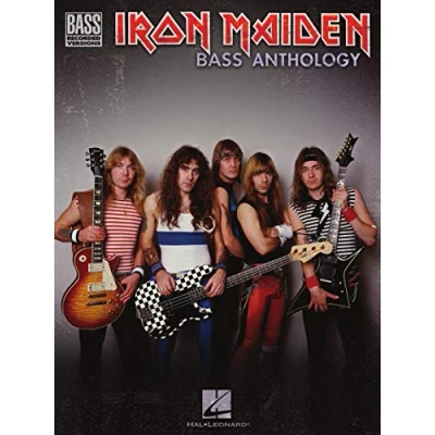Afbeelding van Iron maiden bass anthology recorded versions guitare basse