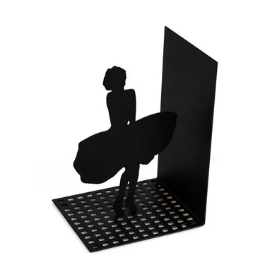 Afbeelding van Boekensteun Zwart Black Staal Balvi Shadows