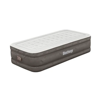 Afbeelding van Bestway Fortech luchtbed met geïntegreerde elektrische pomp Single XL/lMid 191 x 97 46 cm