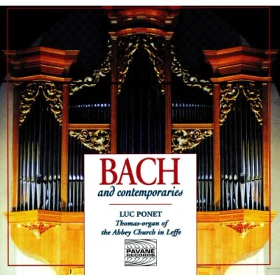 Afbeelding van Luc Ponet Bach and Contemporaries (CD)
