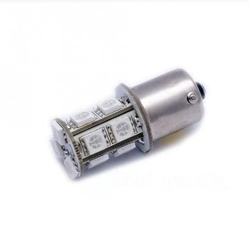 Afbeelding van BA15S LED 13 SMD ROOD 5050 12V lamp
