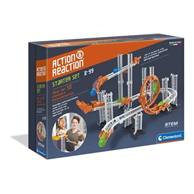 Afbeelding van Clementoni Wetenschap En Spel Action And Reaction Kogelbaan Starter Set